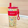 Little Surprise Box Red Lucky Doodle Stainless Steel Tumbler – 550ml - Water Bottle