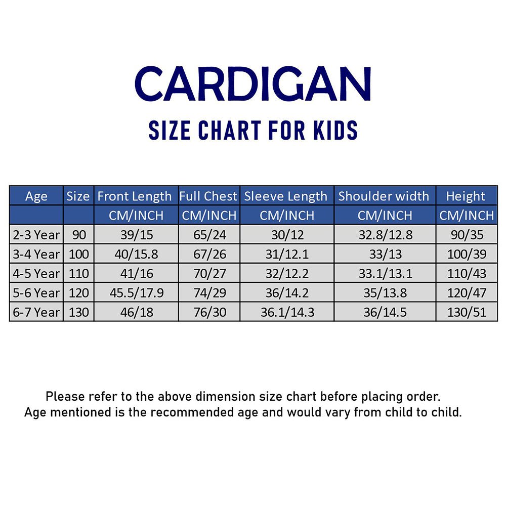 Little Surprise Box Red Ruffle Neck, Floral Christmas Cardigan Winter Sweater for Kids - 2 - 3 Years Christmas Sweater