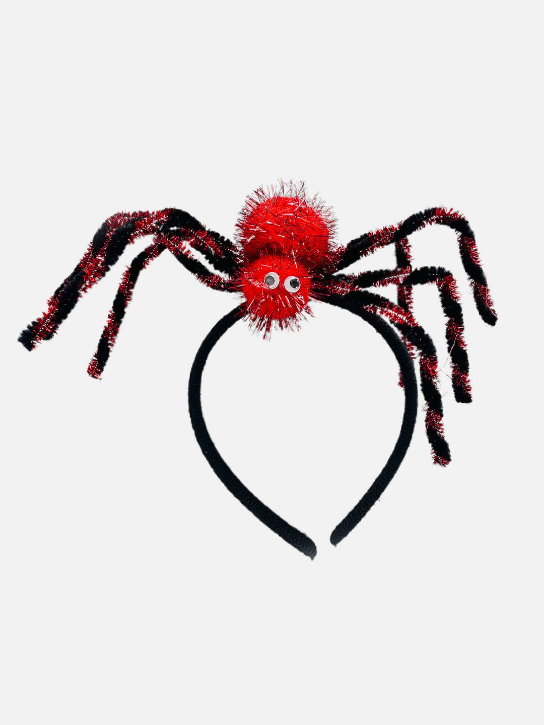 Little Surprise Box Red Spider Long Tentacles Headband Unique Halloween Party Hair Accessory - LSB - HWHR - REDSPIDER
