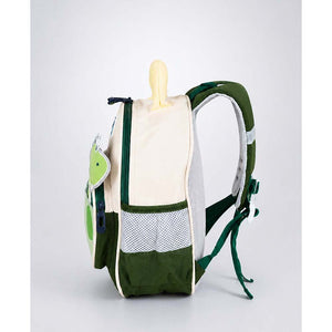 Little Surprise Box Roar Dino Backpack | The Mom Store - Green School Bag