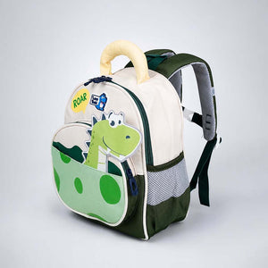 Little Surprise Box Roar Dino Backpack | The Mom Store - Green School Bag