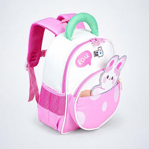 Little Surprise Box Roar Pink Cat Backpack | The Mom Store - School Bag