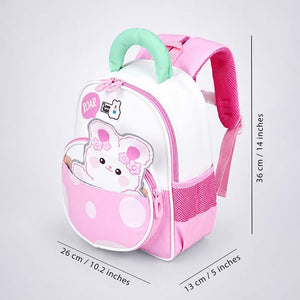 Little Surprise Box Roar Pink Cat Backpack | The Mom Store - School Bag