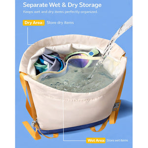 Little Surprise Box Sailboat Swim Bag Kids | The Mom Store - Swim Bags