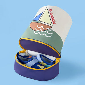 Little Surprise Box Sailboat Swim Bag Kids | The Mom Store - Swim Bags