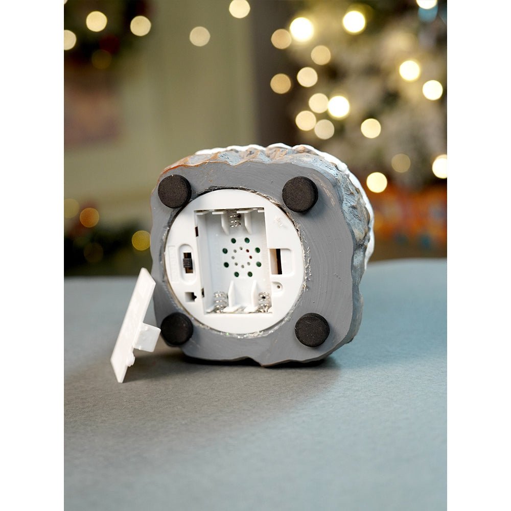 Little Surprise Box Santa House figurine rotating, musical & Lit Christmas Decoration & Home Décor - Christmas Decor