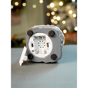 Little Surprise Box Santa House figurine rotating, musical & Lit Christmas Decoration & Home Décor - Christmas Decor