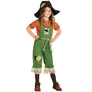 Little Surprise Box Scarecrow Girl, Halloween Costume Fancy Dress Up - 12-14Y Halloween