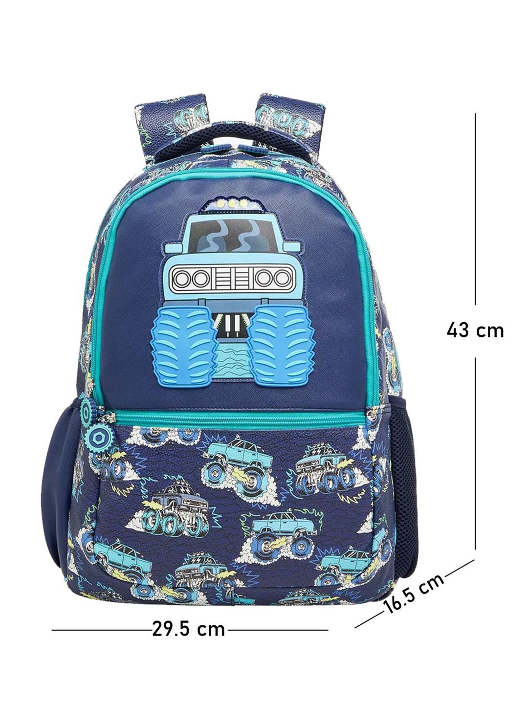 Little Surprise Box, School Backpack for Kids, 5yrs - 10yrs - LSB - BG - TRUCK - ONLY - BAG
