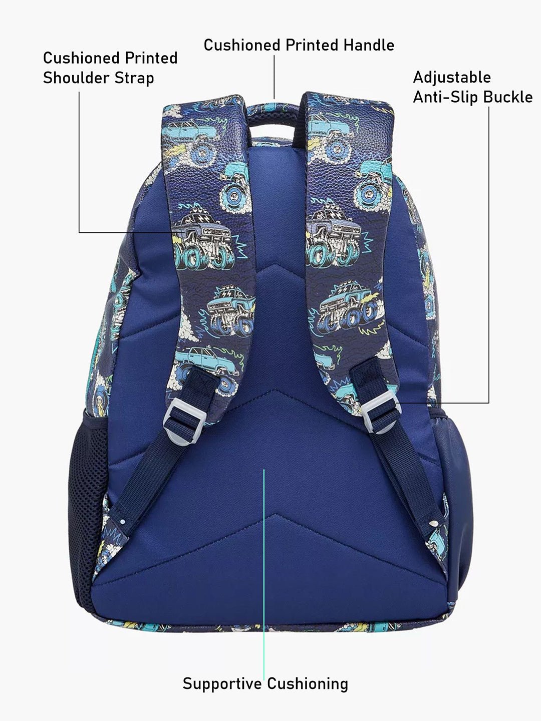 Little Surprise Box, School Backpack for Kids, 5yrs - 10yrs - LSB - BG - TRUCK - ONLY - BAG