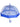 Little Surprise Box, Self Print Transparent Umbrella for Kids and Teens, 8yrs - 15yrs - LSB - UM - BLU - SELFPRNT