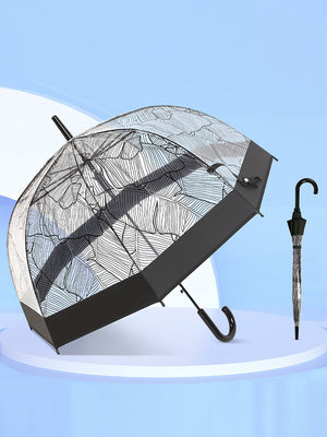 Little Surprise Box, Self Print Transparent Umbrella for Kids and Teens, 8yrs - 15yrs - LSB - UM - TUR - SELFPRNT