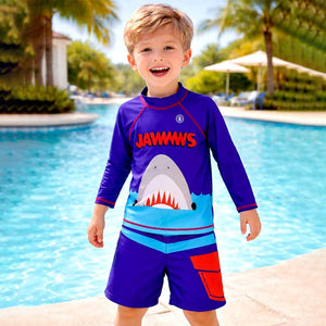 Little Surprise Box Shark Swimwear Set - Fun & Comfort | The Mom Store - 3 - 4 Years Boys Swimwear