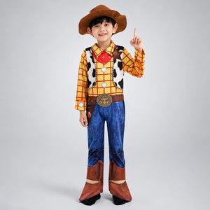 Little Surprise Box Sheriff Cowboy Halloween Costume for Kids - 3-4Y Halloween