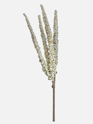Little Surprise Box, Shimmer Golden Beads 4 stem Christmas Tree Fillers - Christmas Decor