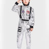 Little Surprise Box, Shiny Silver Astronaut, Halloween Costume Fancy Dress Up - LSB - HWC - SILVRASTRO - 4 - 6Y