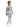 Little Surprise Box, Shiny Silver Astronaut, Halloween Costume Fancy Dress Up - LSB - HWC - SILVRASTRO - 4 - 6Y