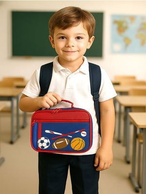 Little Surprise Box, Single Compartment Lunch Bag for Kids - LSB - LBAG - SPORTS - SNGLE