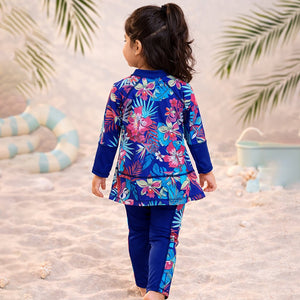 Little Surprise Box Skirted Swimwear Set - Stylish Comfort | The Mom Store - 5 - 6 Years Girls Swimwear