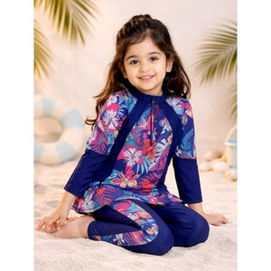 Little Surprise Box Skirted Swimwear Set - Stylish Comfort | The Mom Store - 5 - 6 Years Girls Swimwear