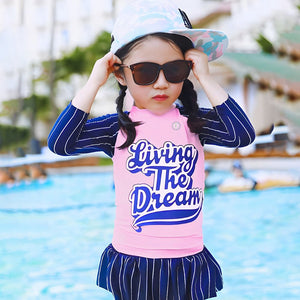 Little Surprise Box Skort Swimwear Set - Stylish Comfort | The Mom Store - 3 - 4 Years Girls Swimwear