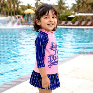 Little Surprise Box Skort Swimwear Set - Stylish Comfort | The Mom Store - 3 - 4 Years Girls Swimwear