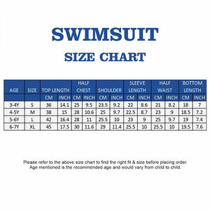 Little Surprise Box Skort Swimwear Set - Stylish Comfort | The Mom Store - 3 - 4 Years Girls Swimwear