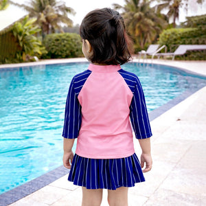 Little Surprise Box Skort Swimwear Set - Stylish Comfort | The Mom Store - 3 - 4 Years Girls Swimwear