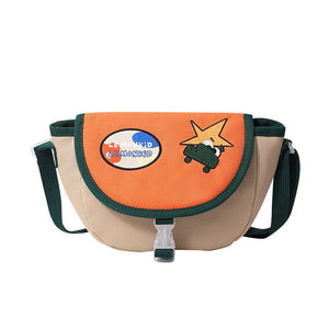Little Surprise Box Sling Bag & Satchel Casual Carry Bag for Kids - LSB-BG-ORNBEIG
