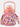 Little Surprise Box Small Belly Bottle, 700ml - LSB - WB - PNK - CHERRY - BELY