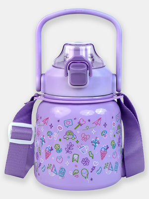 Little Surprise Box Small Belly Bottle, 700ml - LSB - WB - PUR - DOODL - BELY