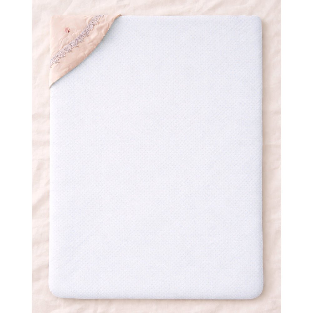 Little Surprise Box Small Leaves Hooded Winter Wrapper with Pouch - Baby Blanket