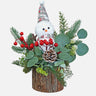 Little Surprise Box Snowman with Wood Christmas Table Décor and Christmas Gift for Kids & Adults - LSB - CMS - SNWMANSMLWOOD - TBLDEC