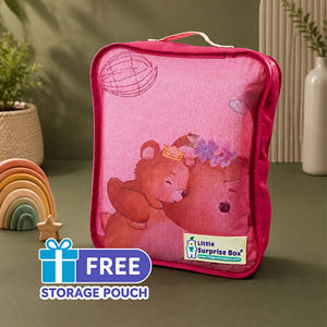 Little Surprise Box Soft Cotton Winter Blanket | The Mom Store - Pink Blanket