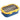Little Surprise Box, Solid Stainless Steel Lunch Box For Kids & Adults - LSB - LB - SOLID - BLUYELW