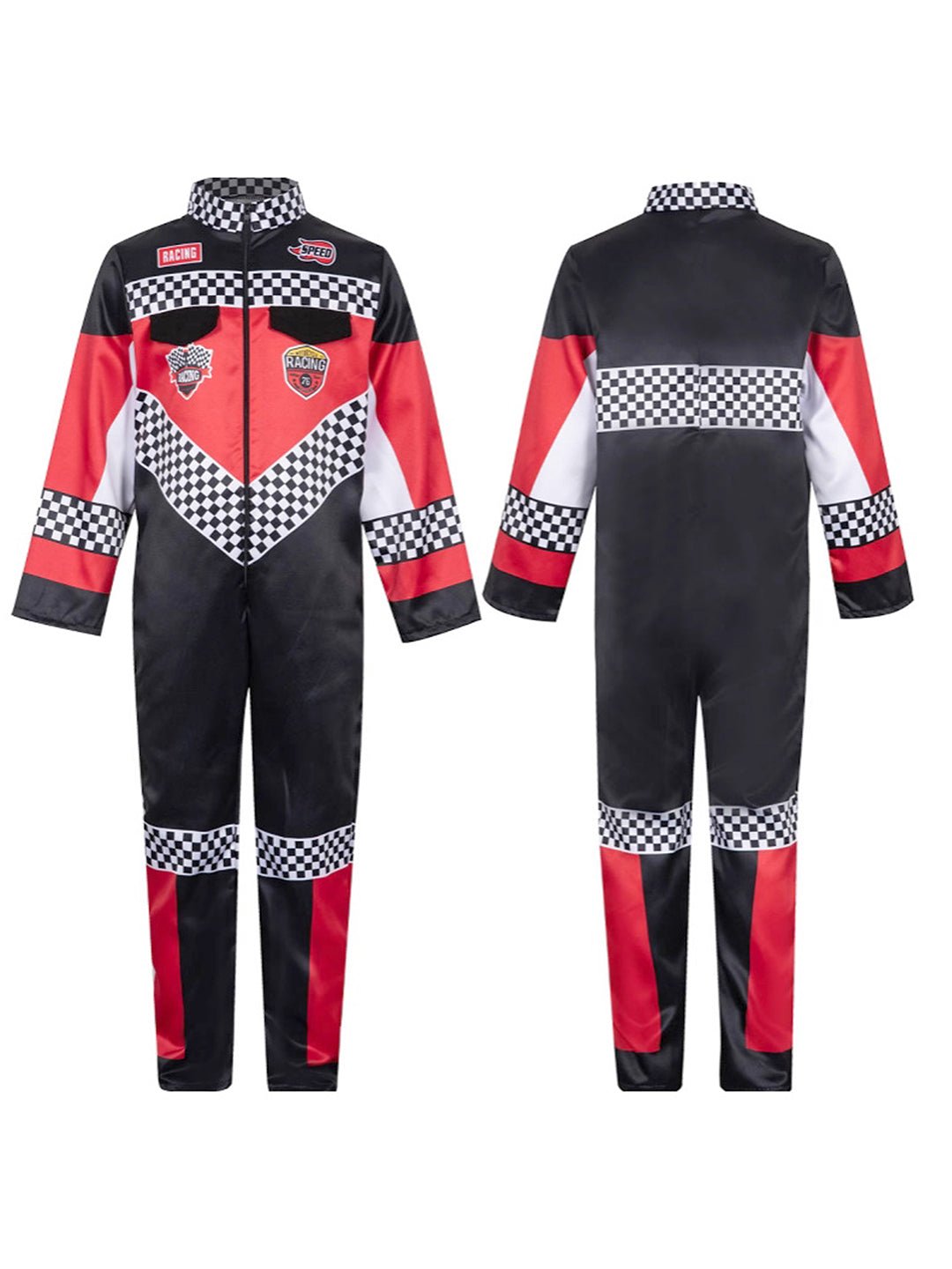Little Surprise Box Speed Racing Car Rider costume Kids Halloween Costume Fancy Dress Up - LSB - HWC - RACER - 4 - 6Y