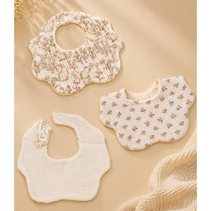 Little Surprise Box Squirrel Bib Set 3PCS | The Mom Store - Bedding