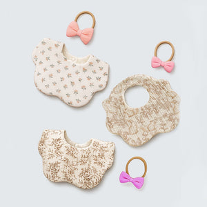 Little Surprise Box Squirrel Bib Set 3PCS | The Mom Store - Bedding