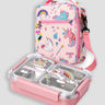 Little Surprise Box Stainless Steel Kids Tiffin/ Lunch Box with matching Lunch Bag - LSB - LB - PRNCESMAGIC - PNKLBAG