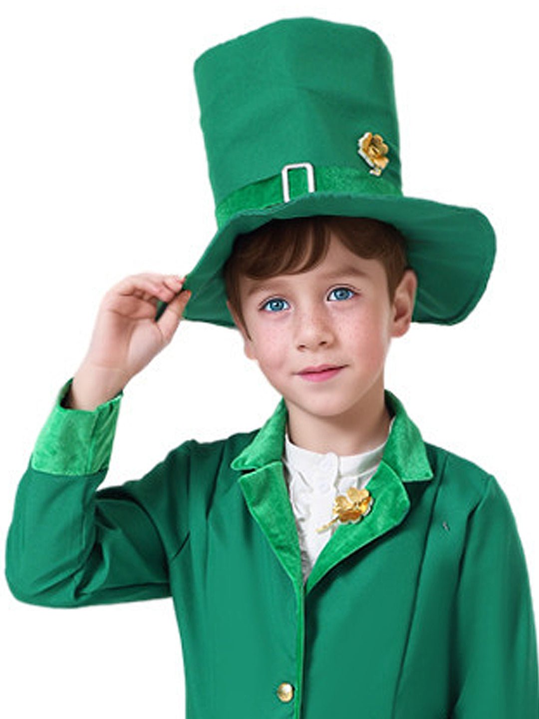 Little Surprise Box St.Patricks Day costume for Boys Kids Halloween Costume Dress Up - LSB - HWC - PATRICKBOY - 4 - 6Y