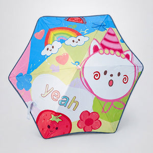 Little Surprise Box Strawberry Teddy Kids Umbrella | The Mom Store - Monsoon Wear
