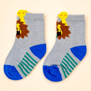 Little Surprise Box Striped Kids Socks Set | The Mom Store - 2 - 4 Years Kids Socks