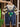 Little Surprise Box Stripes Denim Plush Dinosaur Dungarees Style 2 Pc Clothing Set For Toddlers - Kids Winter Set