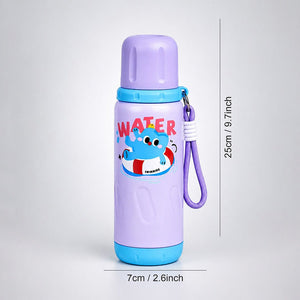 Little Surprise Box Strong Workout Stainless Steel Thermos Water Bottle - Purple Water Bottle