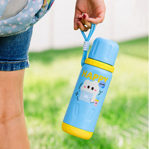 Little Surprise Box Strong Workout Stainless Steel Thermos Water Bottle - Blue Water Bottle