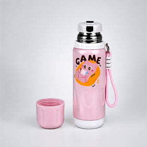 Little Surprise Box Strong Workout Stainless Steel Thermos Water Bottle | The Mom Store - Pink Water Bottle