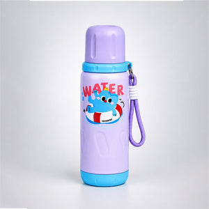 Little Surprise Box Strong Workout Stainless Steel Thermos Water Bottle | The Mom Store - Purple Water Bottle