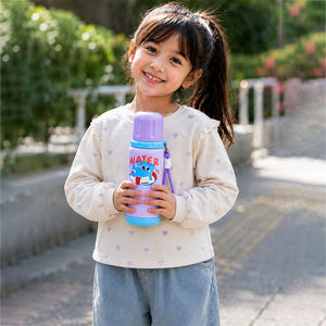 Little Surprise Box Strong Workout Stainless Steel Thermos Water Bottle | The Mom Store - Purple Water Bottle