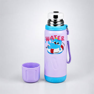 Little Surprise Box Strong Workout Stainless Steel Thermos Water Bottle | The Mom Store - Purple Water Bottle