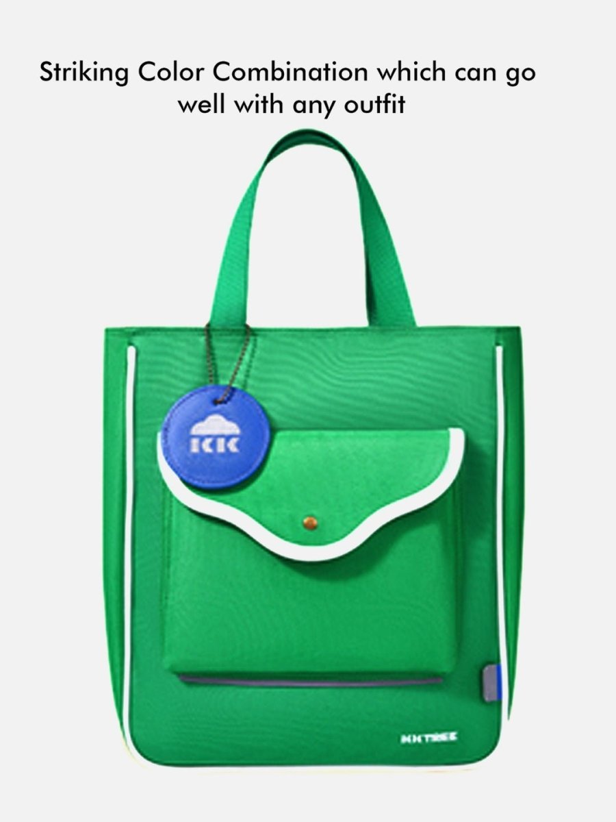 Little Surprise Box Stylish Casual Tote Bag with Adjustable Strap - LSB-BG-GRNTOTEBAG